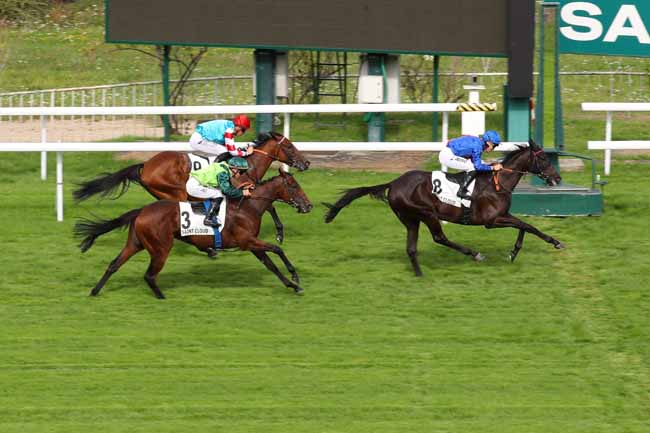 Photo d'arrivée de la course pmu PRIX DU LIEU FERAL à SAINT CLOUD le Vendredi 6 septembre 2024
