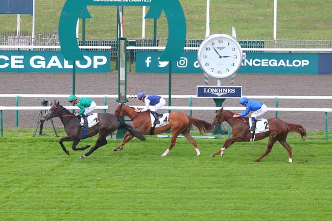 Photo d'arrivée de la course pmu PRIX DE LA LORIE à CHANTILLY le Samedi 7 septembre 2024