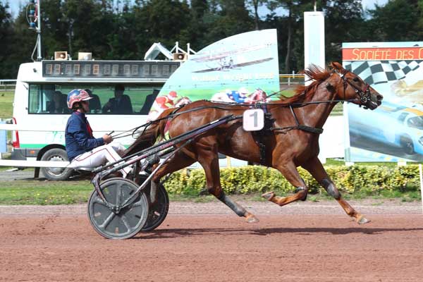 Photo d'arrivée de la course pmu PRIX SUPER U - ARNAGE à LE MANS le Mercredi 11 septembre 2024