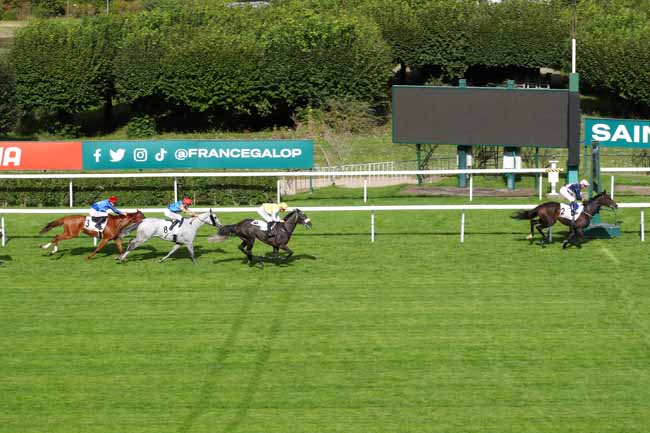 Photo d'arrivée de la course pmu PRIX DES TOURELLES - FONDS EUROPEEN DE L'ELEVAGE à SAINT CLOUD le Vendredi 13 septembre 2024