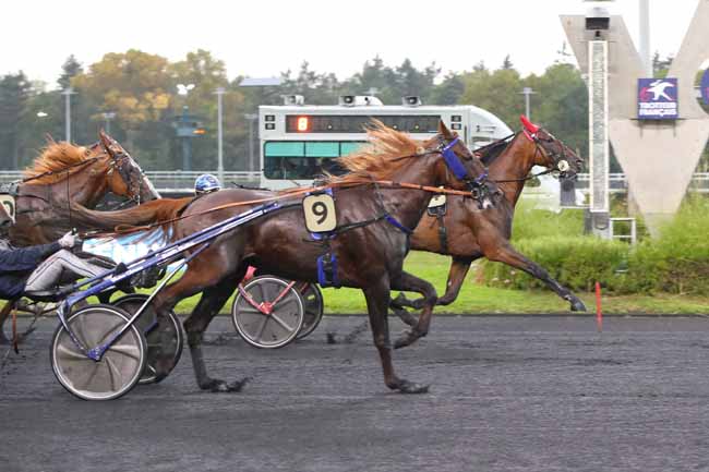 Photo d'arrivée de la course pmu PRIX CLEOMEDE à PARIS-VINCENNES le Vendredi 20 septembre 2024