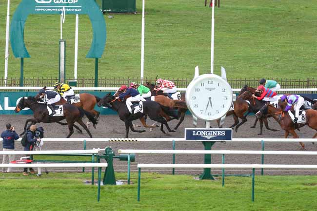Photo d'arrivée de la course pmu PRIX DE LABRUYERE à CHANTILLY le Jeudi 26 septembre 2024