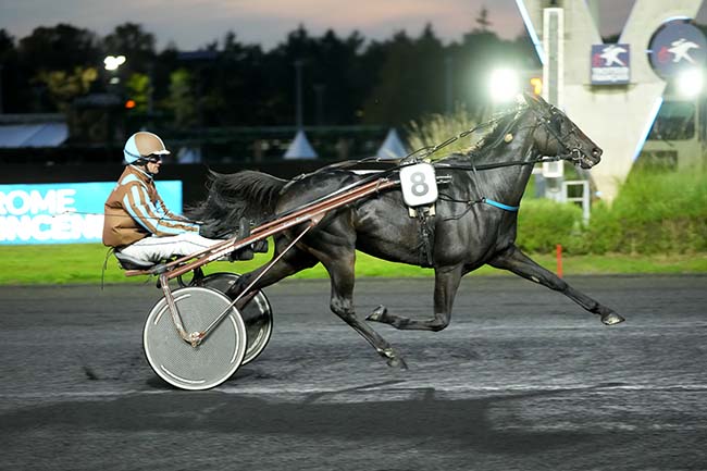 Photo d'arrivée de la course pmu PRIX ATALANTE à PARIS-VINCENNES le Vendredi 4 octobre 2024