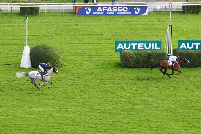 Photo d'arrivée de la course pmu PRIX XANTHOR à AUTEUIL le Mardi 8 octobre 2024