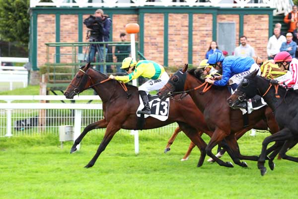 Photo d'arrivée de la course pmu PRIX DE LA TABLE DU GRAND MAITRE à FONTAINEBLEAU le Mardi 8 octobre 2024
