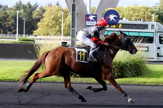 Photo d'arrivée de la course pmu PRIX NYSA à PARIS-VINCENNES le Mardi 8 octobre 2024