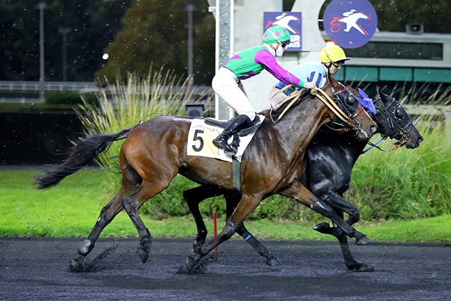 Photo d'arrivée de la course pmu PRIX ANTIOPE à PARIS-VINCENNES le Mardi 8 octobre 2024