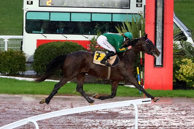 Photo d'arrivée de la course pmu PRIX DE LA PLACE BEAUVAU à ENGHIEN le Mercredi 9 octobre 2024