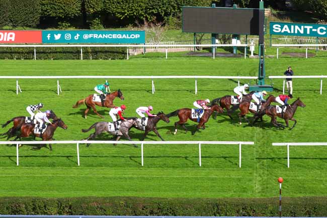 Photo d'arrivée de la course pmu PRIX TENEBREUSE à SAINT CLOUD le Jeudi 10 octobre 2024