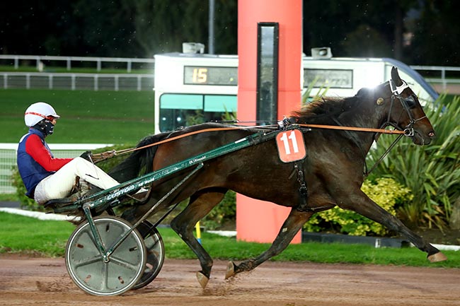 Photo d'arrivée de la course pmu PRIX DE LA PORTE DE CHAMPERRET à ENGHIEN le Jeudi 10 octobre 2024