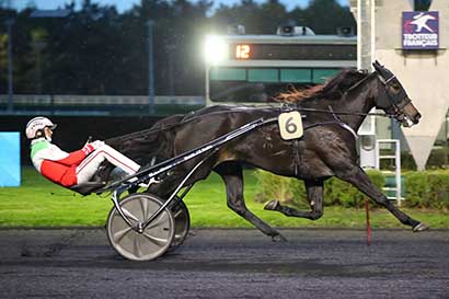 Photo d'arrivée de la course pmu PRIX ZOSMA à PARIS-VINCENNES le Vendredi 25 octobre 2024