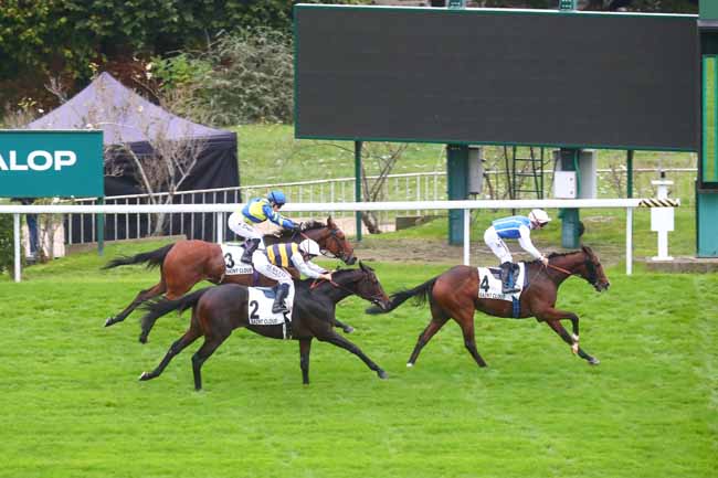 Photo d'arrivée de la course pmu PRIX ROYAL-OAK à SAINT CLOUD le Dimanche 27 octobre 2024