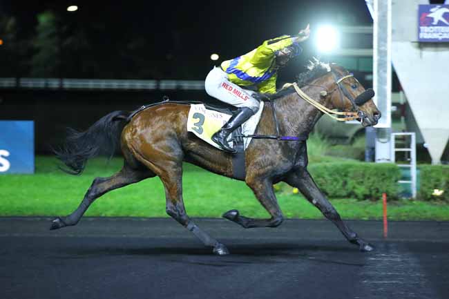 Photo d'arrivée de la course pmu PRIX DE L'ILE DE RE à PARIS-VINCENNES le Lundi 25 novembre 2024