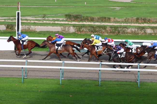 Photo d'arrivée de la course pmu PRIX DU GRAND HOTEL D'ARGOUGES à DEAUVILLE le Mardi 26 novembre 2024