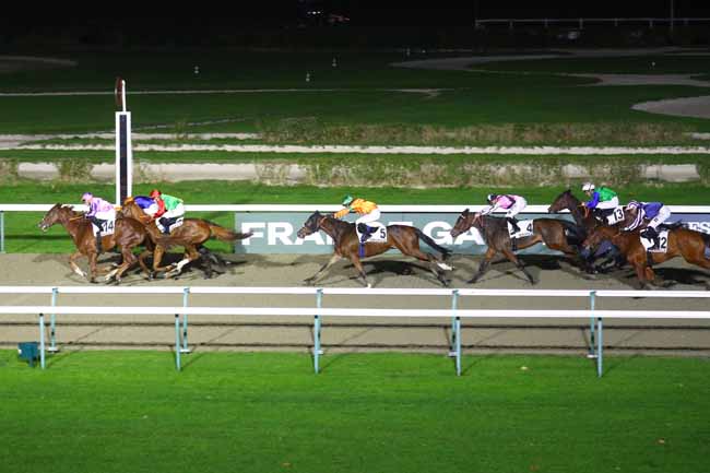 Photo d'arrivée de la course pmu PRIX DES VILLAS NORMANDES à DEAUVILLE le Vendredi 29 novembre 2024