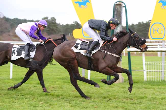 Photo d'arrivée de la course pmu PRIX DES AUBEPINES à FONTAINEBLEAU le Mardi 10 décembre 2024