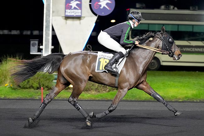 Photo d'arrivée de la course pmu PRIX DU GRAND FOUGERAY à PARIS-VINCENNES le Jeudi 12 décembre 2024