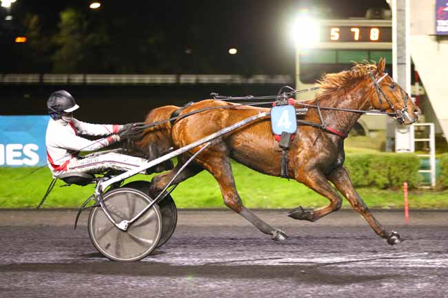 Photo d'arrivée de la course pmu PRIX DE LIGNIERES à PARIS-VINCENNES le Dimanche 5 janvier 2025