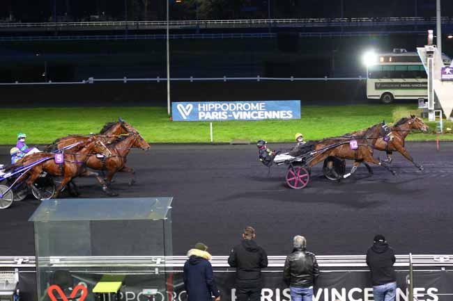 Photo d'arrivée de la course pmu PRIX DE CORDEMAIS (PRIX PIERRE RAFFRE) à PARIS-VINCENNES le Mardi 7 janvier 2025