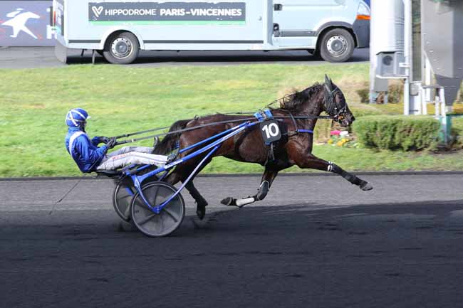 Photo d'arrivée de la course pmu PRIX DE CHATEAUBRIANT à PARIS-VINCENNES le Mardi 28 janvier 2025