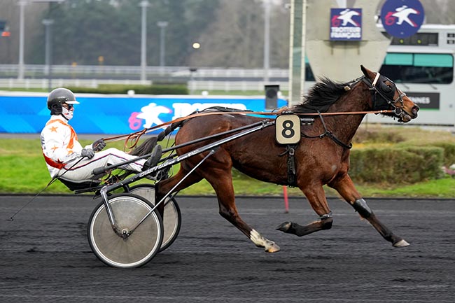 Photo d'arrivée de la course pmu PRIX JACQUES ORLIAGUET à PARIS-VINCENNES le Vendredi 7 février 2025