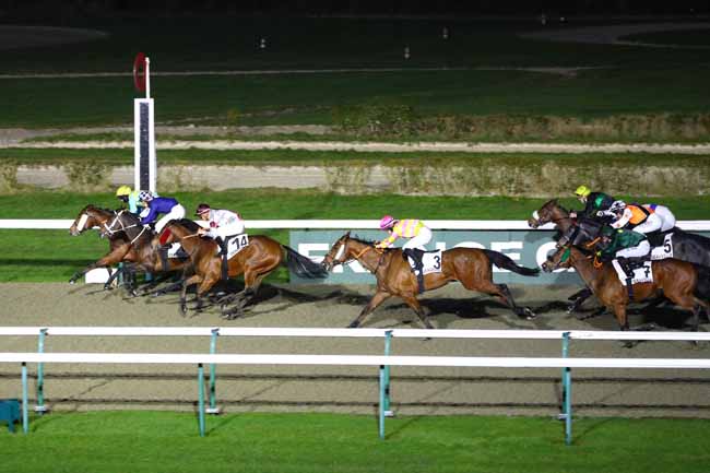 Photo d'arrivée de la course pmu PRIX DES GENTILHOMMIERES à DEAUVILLE le Samedi 8 février 2025