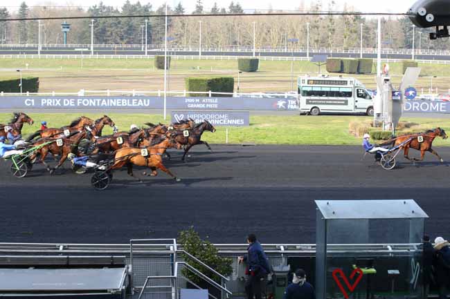 Arrivée quinté pmu PRIX DE FONTAINEBLEAU à PARIS-VINCENNES
