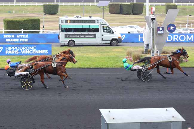 Arrivée quinté pmu PRIX DU CANTAL à PARIS-VINCENNES