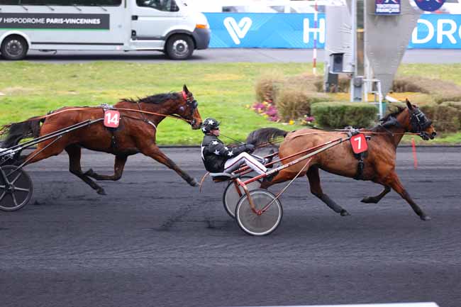 Photo d'arrivée de la course pmu PRIX DE LURE à PARIS-VINCENNES le Mercredi 26 février 2025