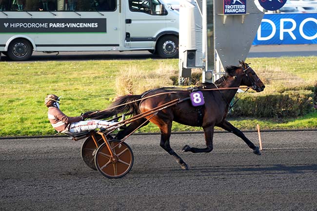 Photo d'arrivée de la course pmu PRIX FRANCK ANNE à PARIS-VINCENNES le Samedi 1 mars 2025
