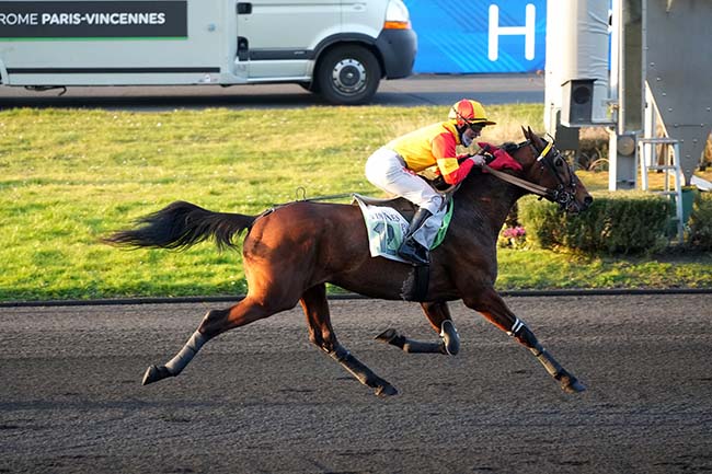 Photo d'arrivée de la course pmu PRIX DES CENTAURES à PARIS-VINCENNES le Samedi 1 mars 2025