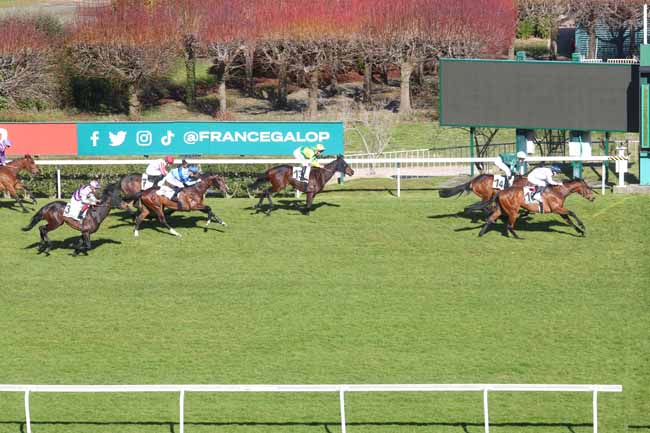 Photo d'arrivée de la course pmu PRIX DU CEDRE IMPERIAL à SAINT CLOUD le Jeudi 6 mars 2025