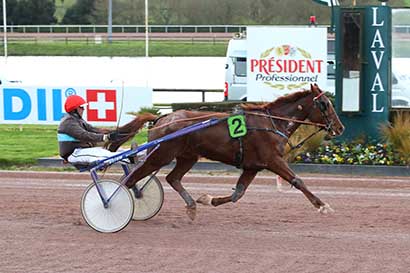 Photo d'arrivée de la course pmu PRIX DES 3 PROVINCES à LAVAL le Mercredi 12 mars 2025