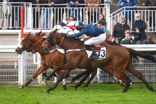 Photo d'arrivée de la course pmu PRIX GUY HUNAULT à AUTEUIL le Dimanche 23 mars 2025