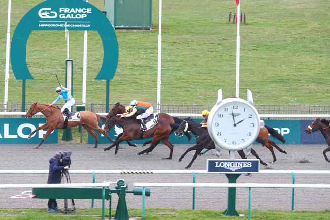 Arrivée quinté pmu PRIX DE LA RUE DES POTAGERS à CHANTILLY