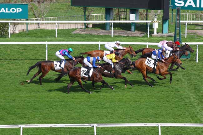 Arrivée quinté pmu PRIX DE LA MAISON DES JARDIES à SAINT CLOUD