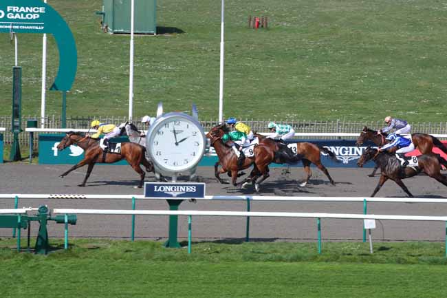 Arrivée quinté pmu PRIX JOCKER à CHANTILLY