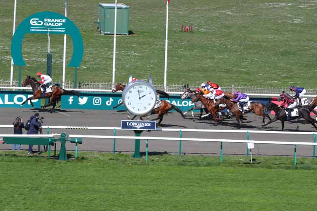 Arrivée quinté pmu PRIX DU PALIO DE CHANTILLY à CHANTILLY