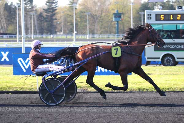 Photo d'arrivée de la course pmu PRIX BEATRIX à PARIS-VINCENNES le Mardi 1 avril 2025