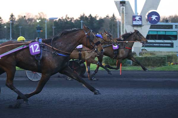 Photo d'arrivée de la course pmu PRIX ANDRE DREUX à PARIS-VINCENNES le Mardi 1 avril 2025