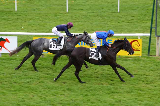 Photo d'arrivée de la course pmu PRIX DE FONTAINEBLEAU (PRIX DE L'AQUEDUC) à FONTAINEBLEAU le Lundi 21 avril 2025