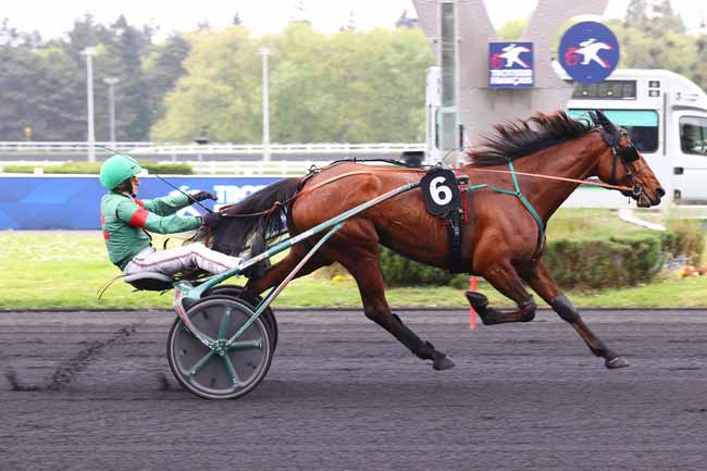 Photo d'arrivée de la course pmu PRIX CLAUDIA à PARIS-VINCENNES le Vendredi 25 avril 2025