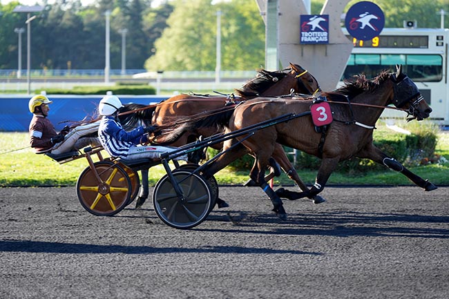 Photo d'arrivée de la course pmu PRIX HEVELIUS à PARIS-VINCENNES le Mardi 29 avril 2025