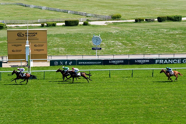 Photo d'arrivée de la course pmu PRIX DE L'OBSERVATOIRE à LONGCHAMP le Mercredi 30 avril 2025