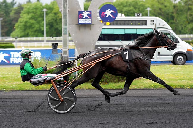 Photo d'arrivée de la course pmu PRIX DE SAUMUR à PARIS-VINCENNES le Mardi 13 mai 2025