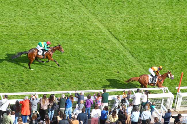 Photo d'arrivée de la course pmu PRIX PRETENTAINE à AUTEUIL le Samedi 17 mai 2025