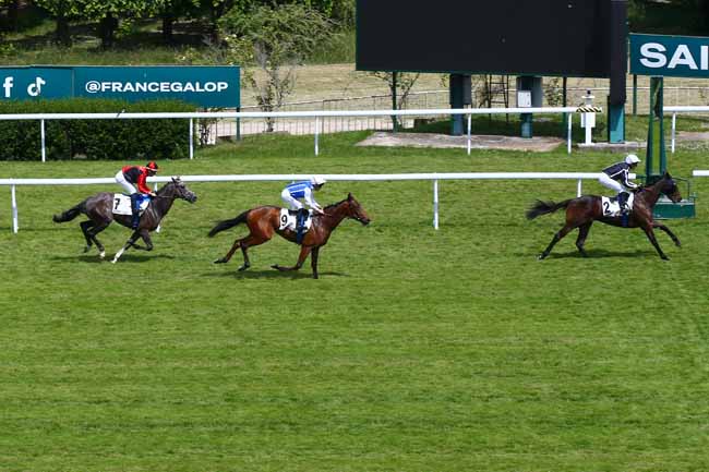 Photo d'arrivée de la course pmu PRIX HUNYADE à SAINT CLOUD le Lundi 19 mai 2025