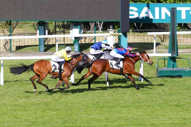 Photo d'arrivée de la course pmu PRIX DU DOMAINE DE VERT-MONT à SAINT CLOUD le Vendredi 23 mai 2025
