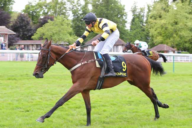 Photo d'arrivée de la course pmu PRIX DE SAINT-GERMAIN à COMPIEGNE le Lundi 26 mai 2025