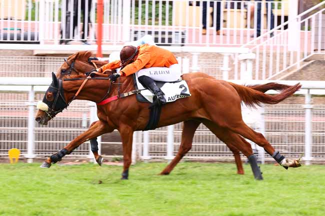 Photo d'arrivée de la course pmu PRIX ROCKING CHAIR à AUTEUIL le Mardi 27 mai 2025